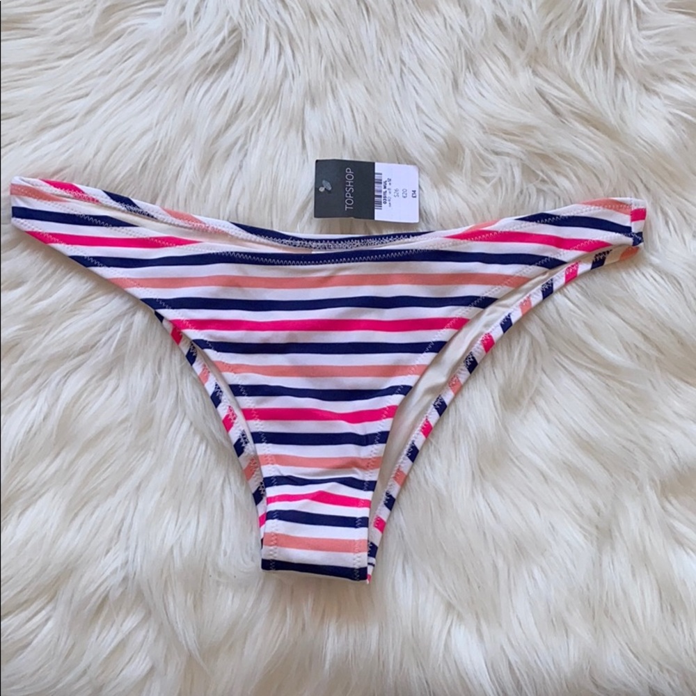 TOPSHOP Bikini Bottom Sz 8 - Picture 1 of 5